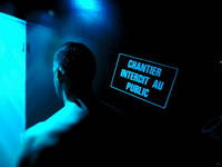 Cabine chantier pour travailler