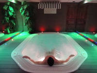 Que c'est bon le jacuzzi!